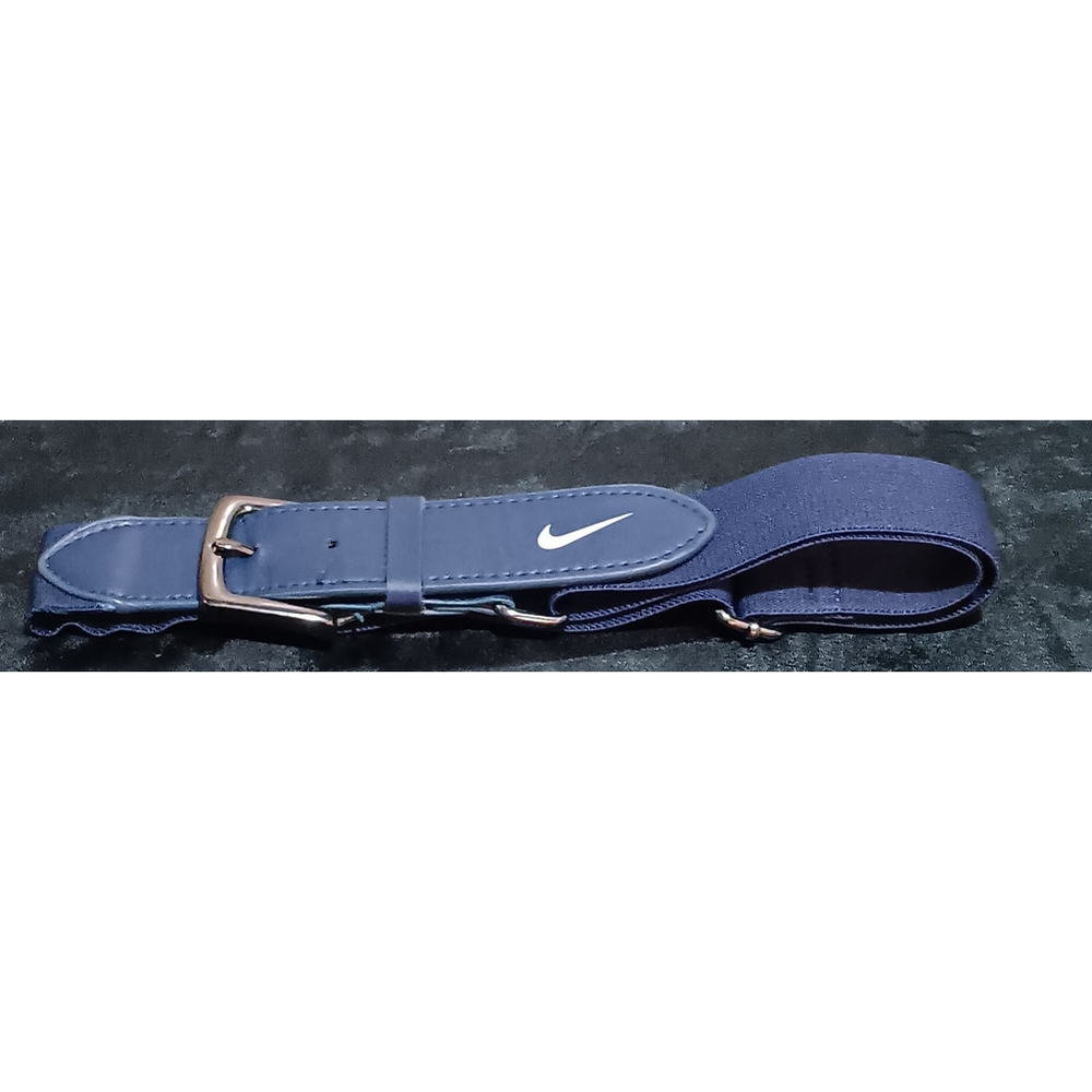 Blue stretchable Nike belt
